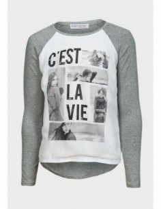 Camiseta Minoti de Niña ref: BELLE 5 1 2