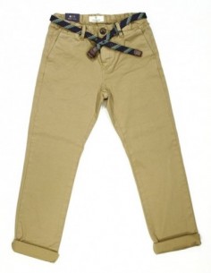 Pantalón Scotch & Soda de Niño ref: 140064_crema 1